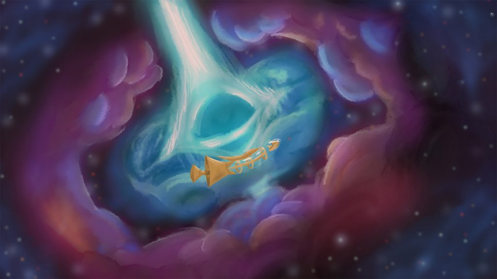 Neutron Star full color illustration